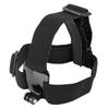 Soporte de fijación para teléfono móvil con auriculares GOPRO 360 antideslizante con tres cabezales de goma y cámara deportiva con vibración, accesorios para transmisión en vivo