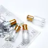 Botella pequeña de rollerball de anís de 3 ml Botella de rollerball de vidrio transparente para aceites esenciales de 9 ml Botella de perfume engrosada Botella vacía cosmética