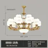 Novo Lustre Chinês Luz para Sala de Estar 6 Novos Design Simples Retro Totalmente em Cobre Estética da Dinastia Song Luminária Madeira Outro