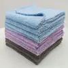 Bordado ponto cruz borda reta sem franja pelo alto-baixo enceramento desenceramento toalha para lavagem de carro toalha de comércio exterior tricô de urdume toalha de absorção de água para carro