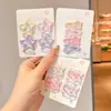 Pasador Rosa de Estrella para Niñas Nuevo Estilo 2025 Mini Pinza Lateral para Mechones Sueltos de Niñas Pinza Dulce Versátil para Bebé