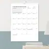 Calendario de pared de plan semanal Auto-rellenable en pared buenos hábitos para formar un plan de 21 días este reloj de fichar de autodisciplina horario del mes de trabajo
