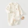 Macacões Acolchoados para Recém-Nascidos e Crianças Pequenas no Outono e Inverno, Roupas Quentes para Bebês Usarem ao Sair, Macacões, Pijamas e Roupas de Engatinhar