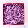 100g rafia flash seda estilo nuevo seda brillante regalo de alta gama caja de dulces papel triturado de color relleno de seda