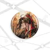 Insignia Láser Maestro del Camino Mágico 58-75mm Insignia de Anime Broche de Dibujos Animados Barra Ji Guzi