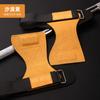 Señor. Cinturón potenciador de fitness Hyde piel de vaca tirón duro protector de palma correa de muñeca para dominadas barra horizontal equipo protector de fitness protector de mano