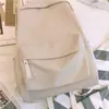 Versión coreana de mochila de moda simple para todos los partidos de secundaria Super popular bolso de hombro para mujer 2022 nueva mochila para estudiantes de secundaria