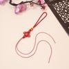 Nudo de Piña Nudo Chino Cuerda para Colgar DIY Tejido a Mano Cadena para Colgar, Cuerda de Accesorios para Colgante de Jade Ajustada y Resistente Joyería