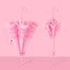 Venta Directa de Fábrica Paraguas de Encaje Paraguas Lolita para Boda Paraguas de Novia Vintage con Mango Largo Paraguas Parasol