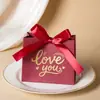 Caja de Regalo para el Día de San Valentín 2026 Estilo Europeo Celebridad de Internet Fresca Pequeña de Gama Alta Te Amo Caja Vacía