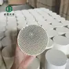 Elemento de Almacenamiento de Calor Cerámico de Panal Obo 140*100mm Portador Cerámico de Panal Cilíndrico para Horno de Aire Caliente