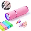 Lámpara de manicura herramientas para uñas suministros LED mini linterna perlas de lámpara de secado rápido portátil lámpara de fototerapia Esmalte de uñas pegamento