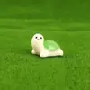 Micro-Paisaje de Musgo Creativo DIY Accesorios de Resina, Figuras de Animales Conejo y Oso, Adornos Decorativos de Resina