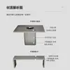 Procesamiento y Personalización de Mesas y Sillas de Acero Inoxidable, Parrilla de Inducción para Barbacoa, Mesa Integrada para Fondue, Comida para Restaurante Comercial Hundida para Barbacoa