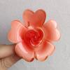 4cm Pegador de Rosas Frangipani Doce Presilha Tubarão Estilo Feriado Bauhinia Presilha para Rabo de Cavalo Acessórios de Cabelo Transfronteiriços Atacado