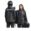 Traje de lluvia para patinete eléctrico, protección de cuerpo completo contra lluvia intensa, diseñado para repartidores, talla de adulto, conjunto de dos piezas (traje de lluvia y pantalones de lluvia), adecuado para motocicletas
