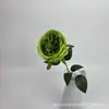Tela Cepillada Austin Rosa Flor Artificial Boda Salón de Bodas Set Material Floral Fila de Flores Guía de Camino Decoración de Pared de Flores Flor Artificial