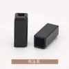 Hebilla Rectangular de Metal con Borde Redondeado en Forma de Campana de Tubo Recto para Extremo de Cordón Aleación de Zinc Galvanizada Accesorios de Confección Jin Da