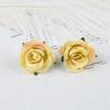 Artificial vintage rosa flor de casamento flor de casamento caixa de doces diy guirlanda cocar caixa de presente acessórios de material decorativo