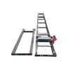 Soporte Alimentador Aleación de Aluminio Máquina de Corte Soporte Alimentador Máquina de Corte de Tubos Soporte de Posicionamiento Soporte de Material Mesa de Corte Soporte de Posicionamiento Pantalla Digital