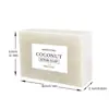 Popular Jabón Exfoliante de Coco, Jabón de Cúrcuma y Limón, Jabón Artesanal de Aceites Esenciales de Algas y Lavanda para Limpieza y Baño, Jabón Transfronterizo