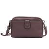Bolso Transfronterizo Nuevo de Piel de Vaca de Primera Capa para Mujer, Bolso de Mano Bandolera para el Hombro, Bolso para Mujer de Cuero Genuino, Bolso para Teléfono Móvil de Moda Estilo Coreano