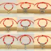 Puesto de Venta Caliente Tejido a Mano para Niños y Adultos Saquito Tigre Zongzi Cuerda de Mano Campana Festival del Bote del Dragón Pulsera de Cuerda Colorida