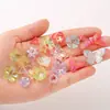Transparente Iridiscente Barroco Mezcla Perla de Imitación Flor Corazón Lazo Hecho a Mano con Cuentas Joyería Accesorios Materiales