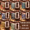 Serie Colección Van Gogh Pintura al Óleo Vintage Set de Marcapáginas Metálicos Regalo Exquisito de Alta Gama para Amigos Personalizable con Logo Grabado