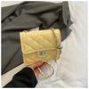 Bolso Pequeño Cuadrado con Cadena de Rombo Estilo Pequeño Fragante Transfronterizo para Mujer, Estilo Extranjero, Lujo Ligero, Bolso Cruzado Versátil y de Gama Alta