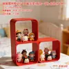 Decoração de Casa de Bonecas com Laço 3D Modelo de Armário Suporte de Exibição Multicamadas Brinquedo Bule Camada de Exibição de Perfume Prateleira de Exibição em Camadas