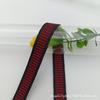 Cuerda de tracción de cinta horizontal de jacquard T-shirt camisa tira del cuello trasero borde del pantalón zapatos cubiertos y sombreros decoración de color hecho a mano DIY