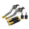 Manetas de Freno y Embrague Plegables Manillar Topes para Modificación Suzuki DL650/V-Strom SV650/S