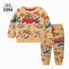 Suéter de outono novo transfronteiriço material roupas de bebê infantil terno duplo gola redonda pullover terno casual [atacado]]