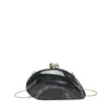Nova Bolsa de Noite Transfronteiriça, Bolsa Clutch para Banquete de Ombro Cruzado, Bolsa de Acrílico com Formato Especial de Concha, Moderna e Elegante
