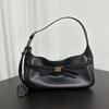 Bolso de axila para mujer 2025 Primavera Nuevo Rodeo Diseño Nicho Sentido Cuero Genuino Gran Capacidad Bolso Tote de Hombro Bolso Grande