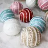 Colgante Decoración Árbol de Navidad Bola Colorida Bola de Espuma Bola con Polvo Pegajoso Bola de Navidad de 8 cm Colgante Decoración Navideña Personalización