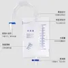 Saco de Drenagem Anti-Refluxo Descartável Yonghenghuaguan 1000ml Cateter Estéril para Coleta e Armazenamento de Urina Espessado e Alongado