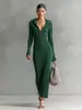 Suéter de Tricô Slimming Feminino Outono Novo Estilo Amazon Cross-border Europa e América com Gola Meio Aberta e Capuz 2026