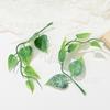 Hojas de Plástico, Hoja Persa, Hierba Cola de Fénix, Accesorios para Ramo de Novia, Flores Artificiales de Plantas y Plantas Acuáticas para Arreglo de Escena