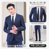 Traje Profesional de Ocio para Primavera y Verano para Mujer Gerente de Negocios Ropa de Trabajo para Hombre Traje Cuello Blanco Profesor Ventas Traje Formal