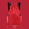 Bolsa com cordão de basquete logo estampado publicidade à prova d'água grande capacidade bolsa com cordão fitness esportes atacado vendas diretas da fábrica