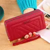 Cartera Larga para Mujer Modelo Nuevo 2025 Simple y Elegante Cremallera Única Gran Capacidad Billetera de Mano Multifuncional
