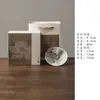 Taza Qiankun de Cerámica Pintada a Mano Miyan Forma de Mariposa Taza de Anfitrión Colección, Taza de Té Exclusiva para Mujeres, Alto Valor Estético