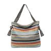 Bolso Tejido de Gran Capacidad 2025 Nuevo Bolso de Hombro de Paja Estilo Vacaciones en la Costa Bolso de Axila Bolso Cubo de Gran Capacidad