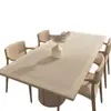 Mantel de Mesa de Comedor Estilo Silencioso Impermeable y a Prueba de Aceite Mantel de PVC Desechable Mantel de Mesa de Centro de Té Aislante de Calor Anti-quemaduras Lujo Ligero Gama Alta