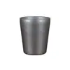 Ventas Directas de Fábrica Retro Acero Inoxidable 304 Camping al Aire Libre Almacenamiento Conveniente Taza Taza para Bebidas Taza de Café Taza de Agua Personalización