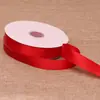 Cintas de seda roja grandes cintas de seda roja ferretería de té cinta para atar en casa cinta de satén rollo grande para coche nuevo embalaje de festival cinta de colores