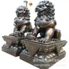 Fábrica de Esculturas de Cobre Hengbao Produz Enfeites de Leão de Cobre da Cidade Proibida, Esculturas de Leão de Portão de Palácio, Grandes Estátuas de Leão de Cobre na Entrada da Empresa