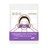 GECOMO Folha de Algodão Elástico para Aplicação Úmida para Aplicação no Rosto com Abertura Folha de Algodão para Maquiagem Facial Amigável à Pele Folha de Algodão para Aplicação Úmida Removedor de Maquiagem Hidratante